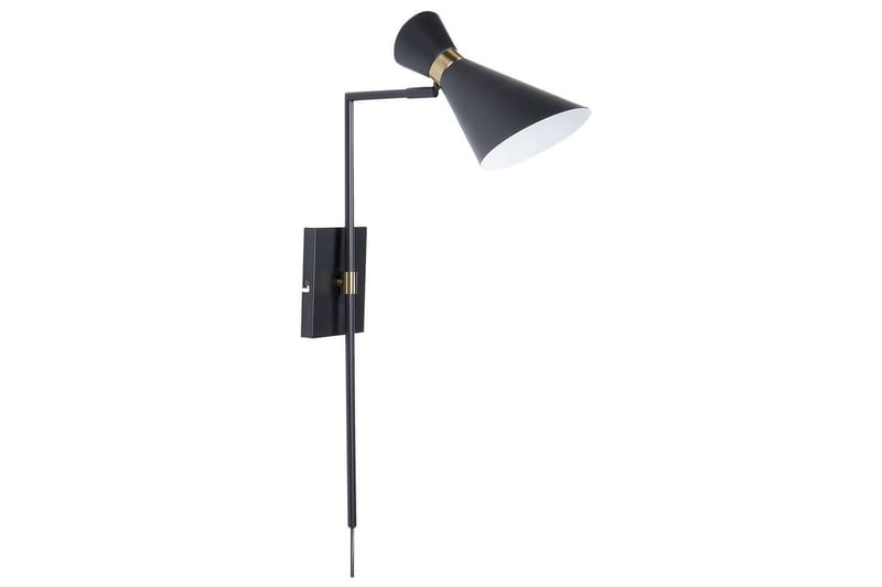 Yassil Vägglampa E27 E27 - Svart - Belysning - Lampor & belysning inomhus - Sovrumslampa - Sänglampa - Sänglampa vägg