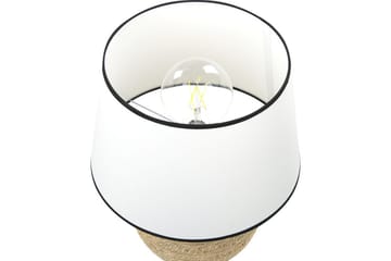 Zannone Bordslampa 46 cm E27 - Ljus trä/Vit - Belysning - Lampor & belysning inomhus - Sovrumslampa - Sänglampa - Sängbordslampa
