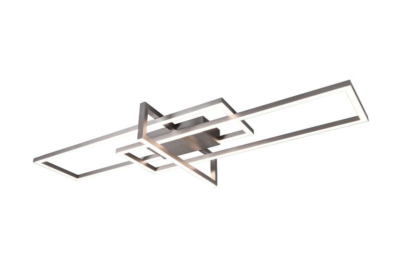 Salinas LED plafond borstad stål - Borstad stål - Belysning - Lampor & belysning inomhus - Sovrumslampa - Taklampa sovrum