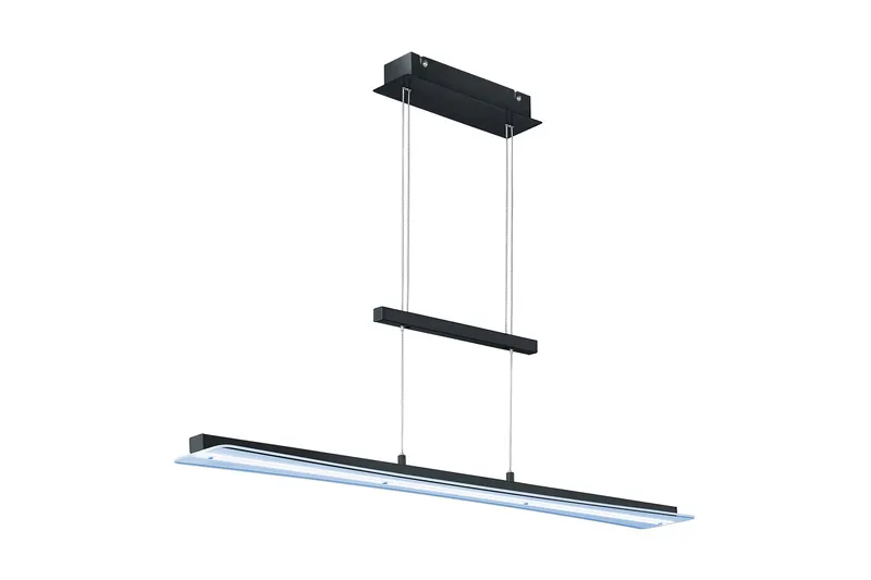 Smash LED Taklampa mattsvart, Matt svart/Vit