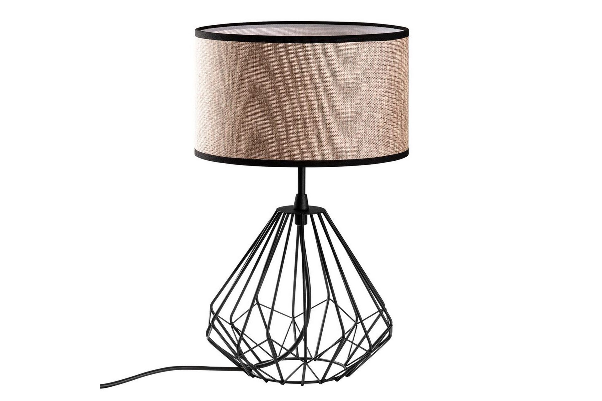 Bordslampa Almasi Mink / Svart - Mink / Svart