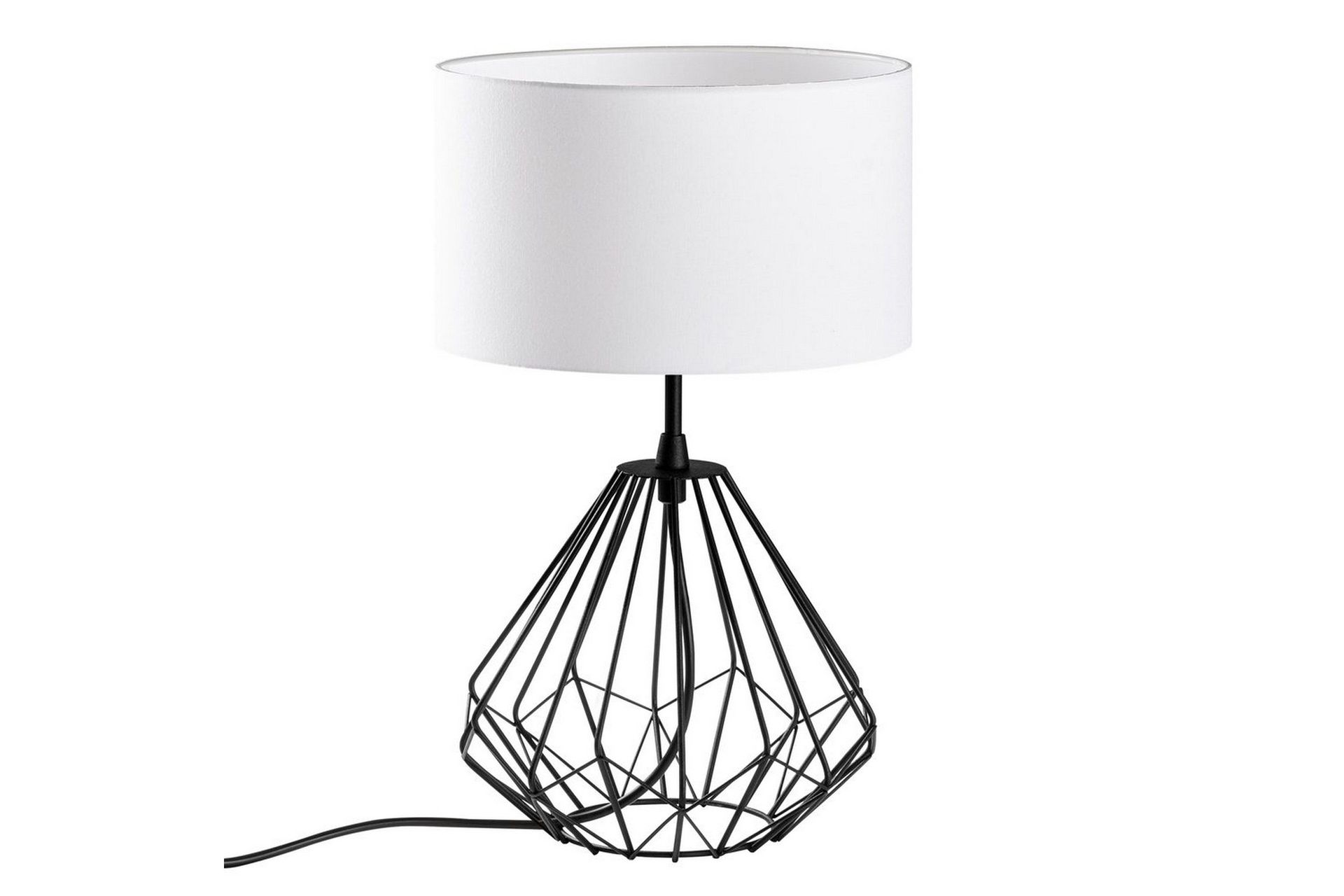 Bordslampa Almasi Vit / Svart - Vit / Svart