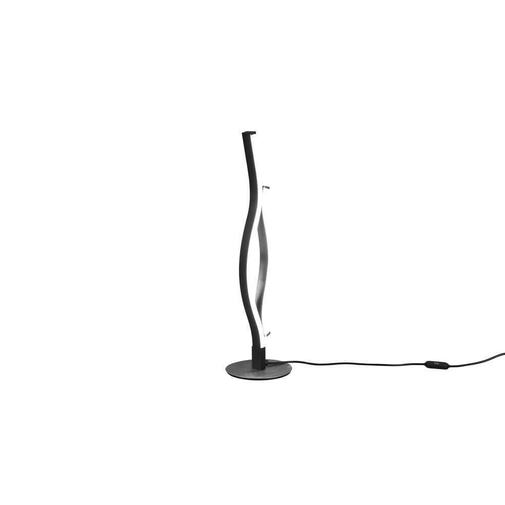 bordslampa blaze - borstad aluminium