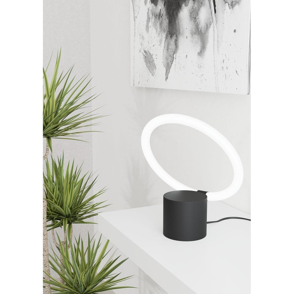 Alternativ bild 1 för EGLO CARANACOA BORD 11.5W 1500LM 3000K SORT/HVID