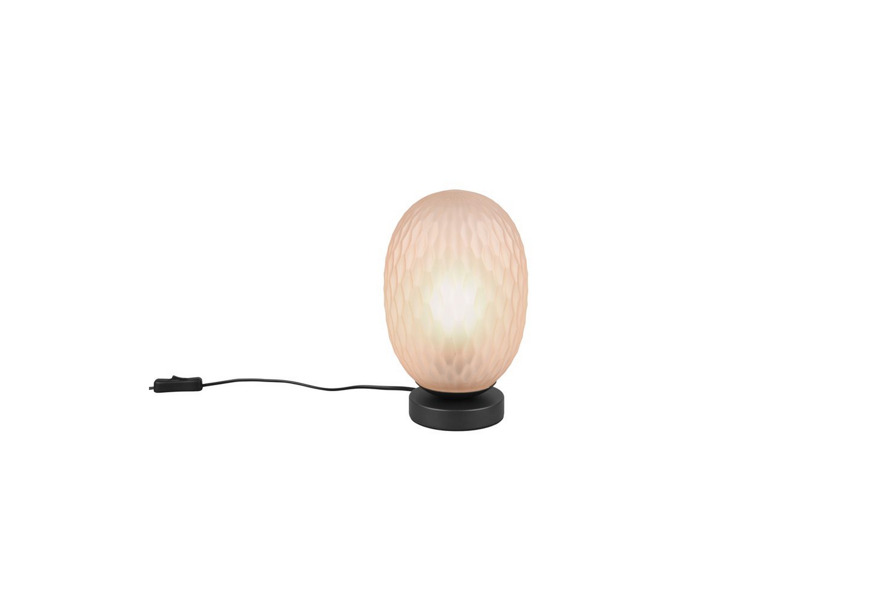 Bordslampa TRIO Facette Mattsvart/bärnsten Mattsvart/bärnsten
