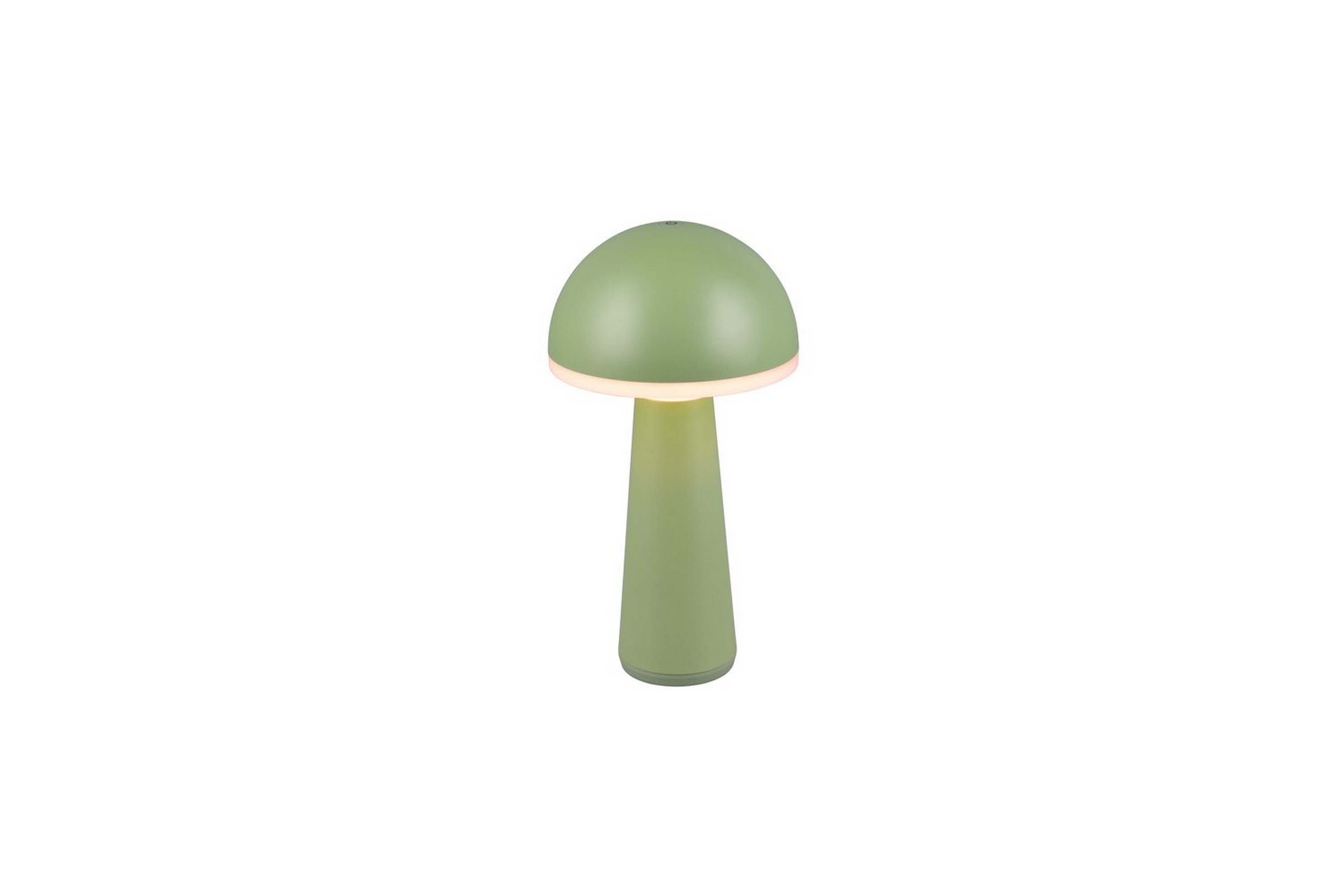 Bordslampa TRIO Fungo Pistage grön Pistage grön