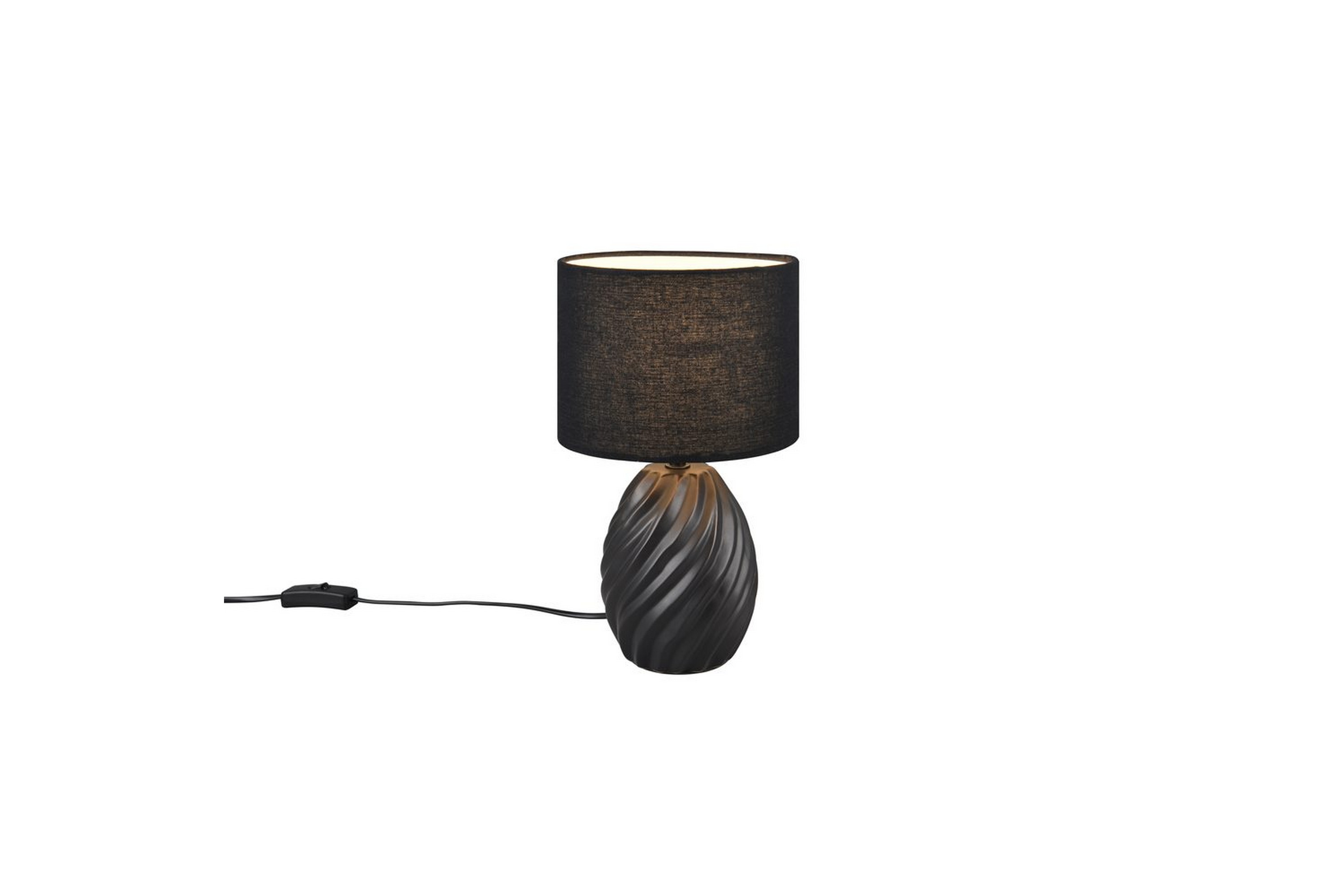 Bordslampa TRIO Melva Svart Svart