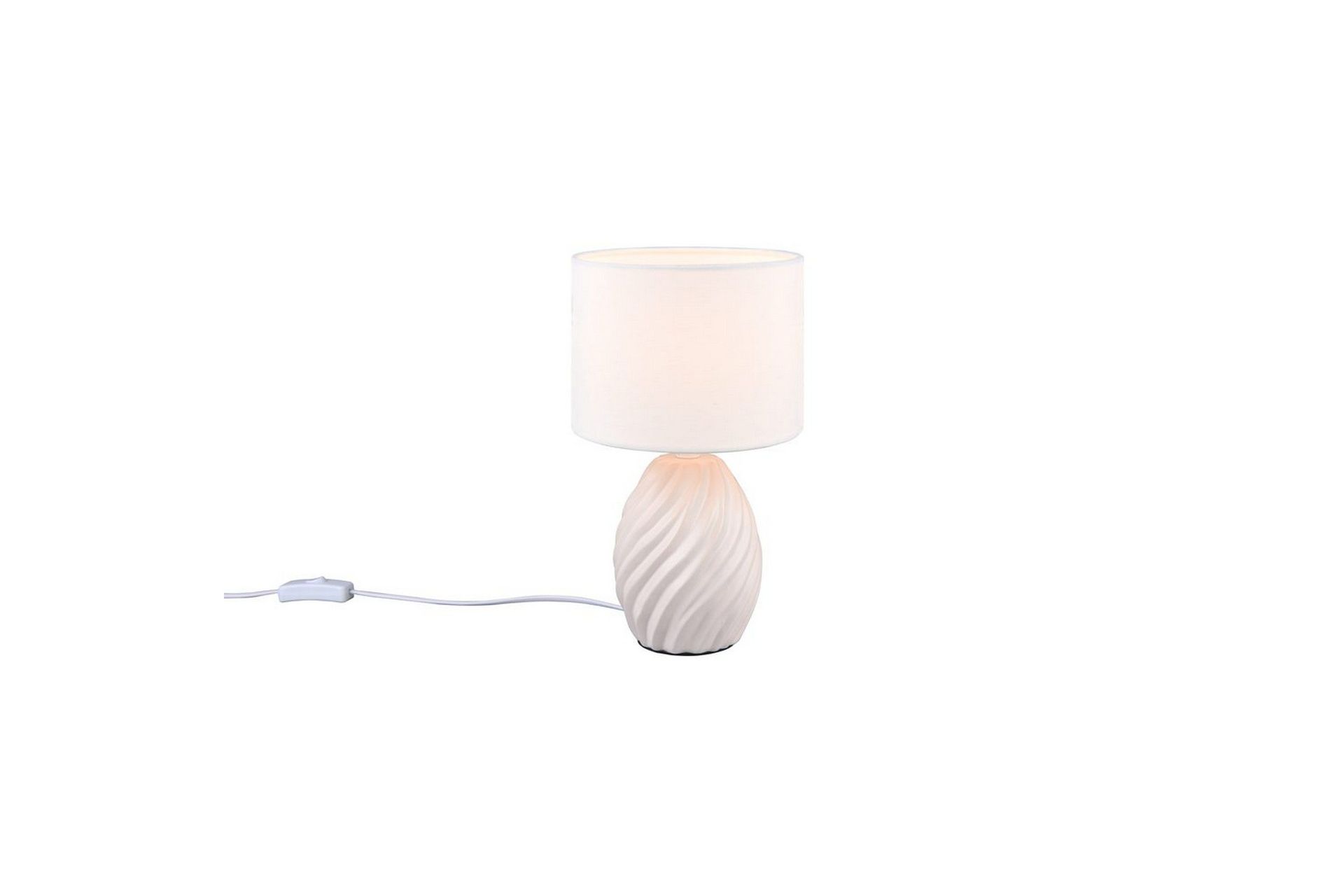 bordslampa trio melva vit - vit