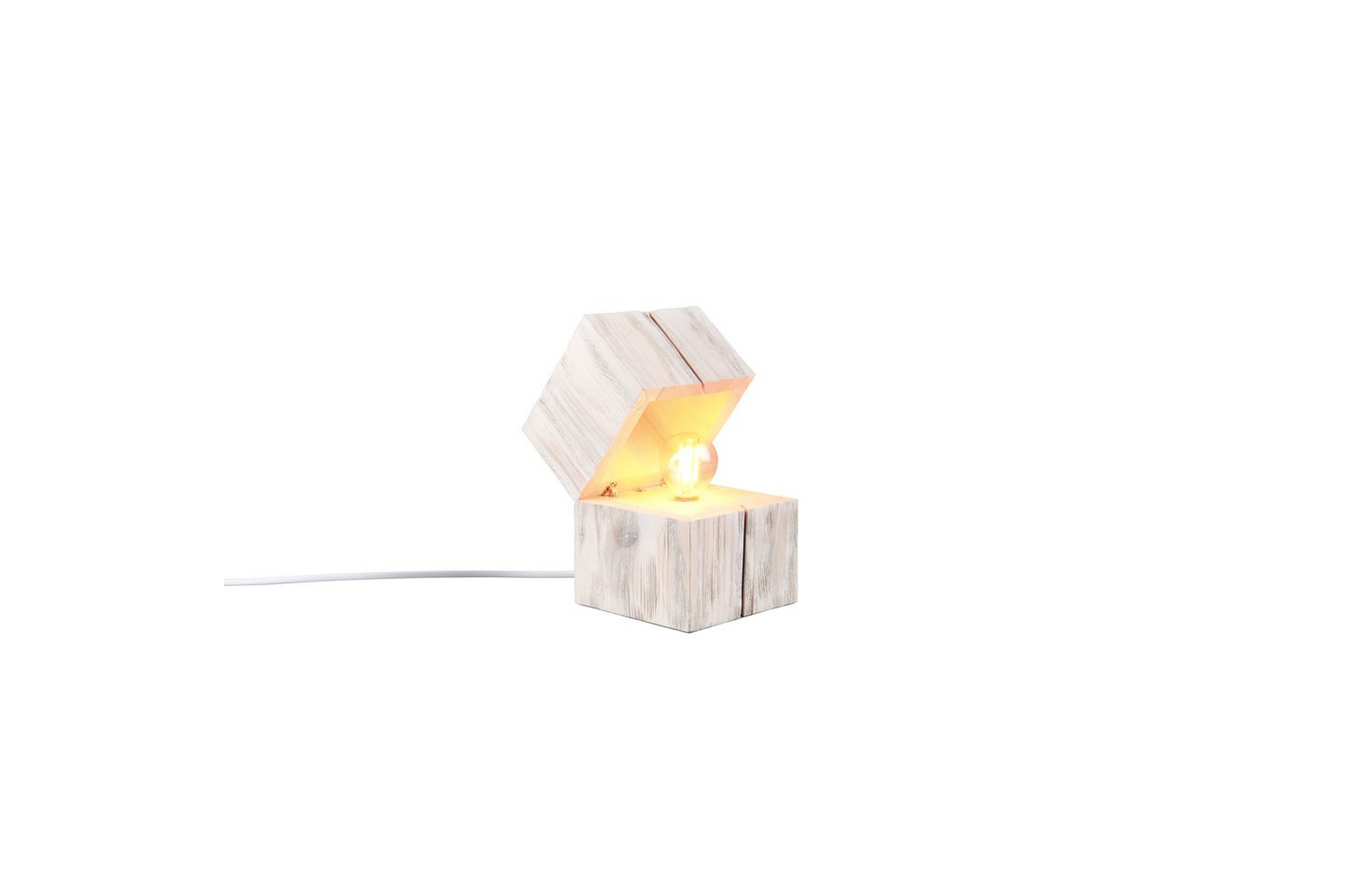 Bordslampa TRIO Treasure Vit Vit