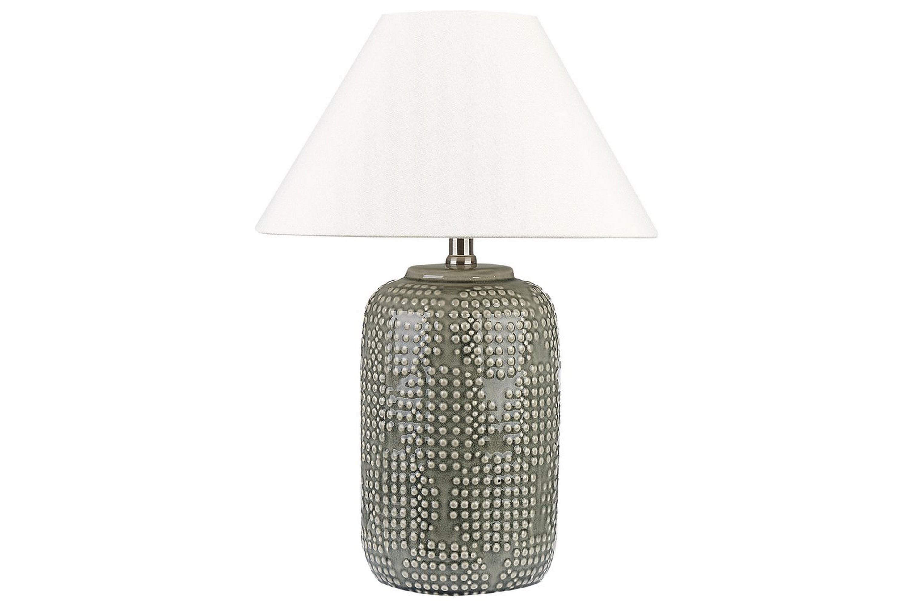 Budelli Bordslampa 47 cm E27 Mörkgrön/Vit