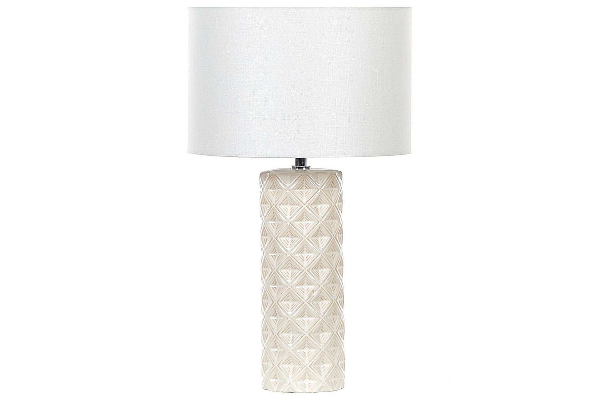 Dragonera Bordslampa 49 cm E27 - Beige/Vit