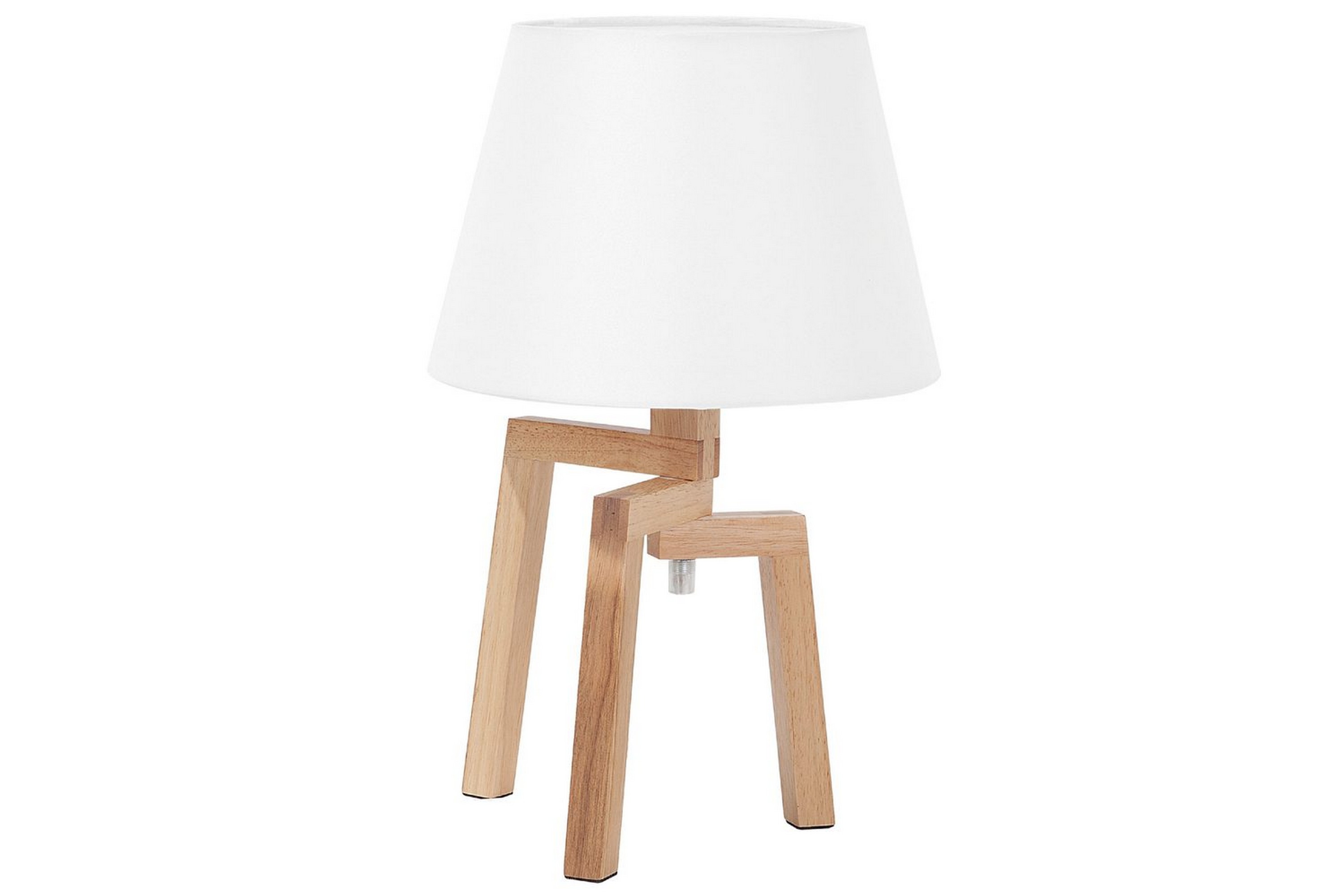 Gorgona Bordslampa 42 cm E14 Ljus träVit