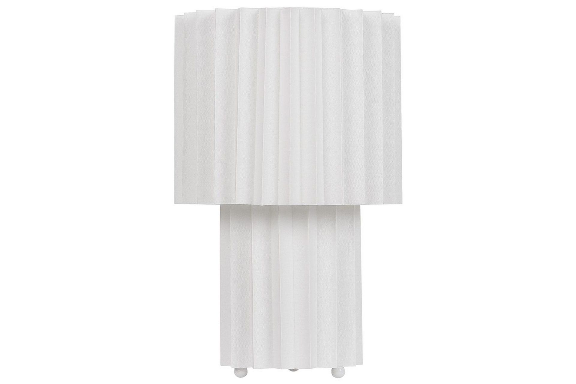 Gozocap Bordslampa 40 cm E27 - Vit