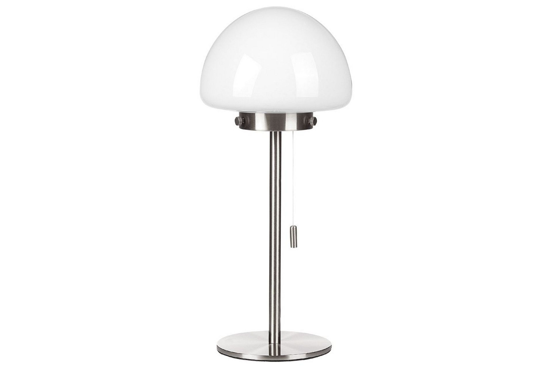 Icaria Bordslampa 39 cm E27 - Silver/Vit