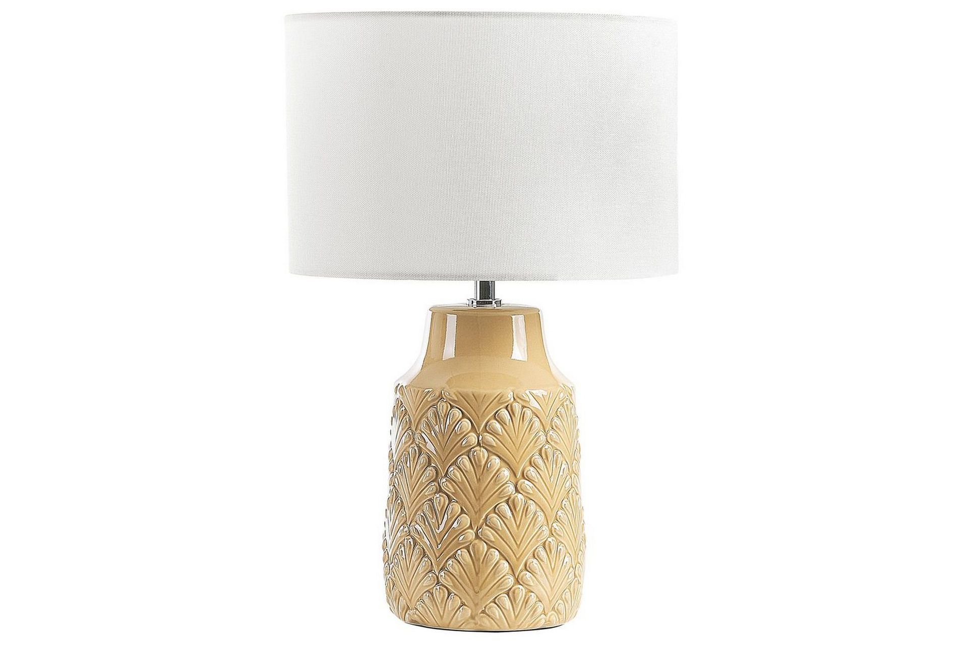 Koronis Bordslampa 43 cm E27 - Beige/Vit