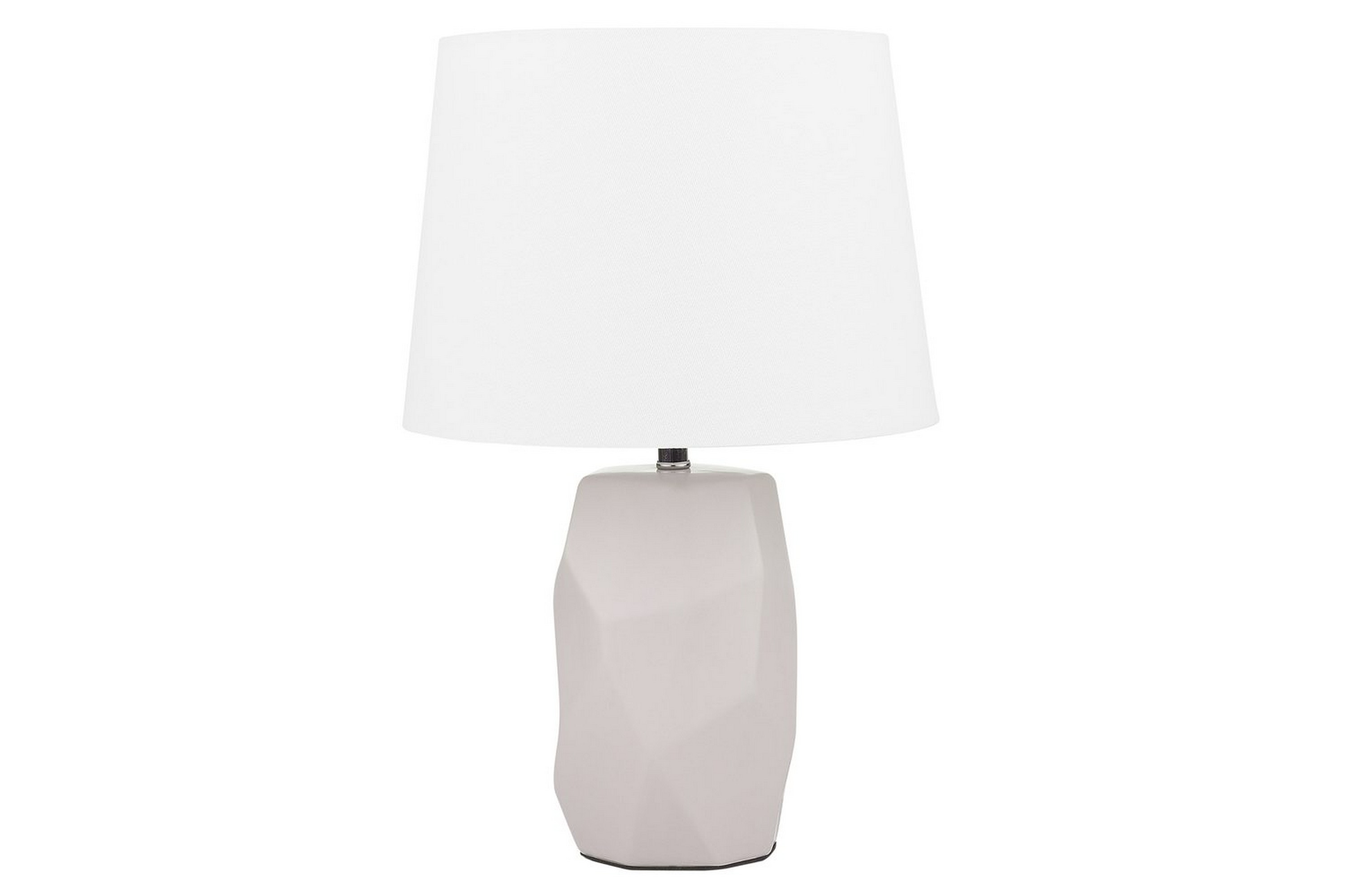 Koufonisia Bordslampa 43 cm E14 GråVit