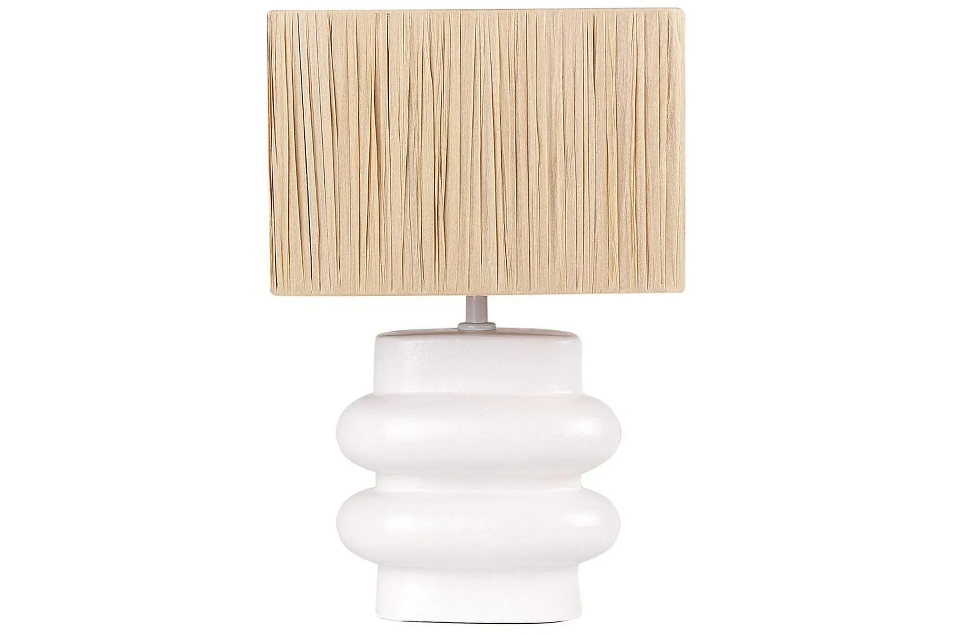 Kulsa Bordslampa 42 cm E27 - Vit/Beige