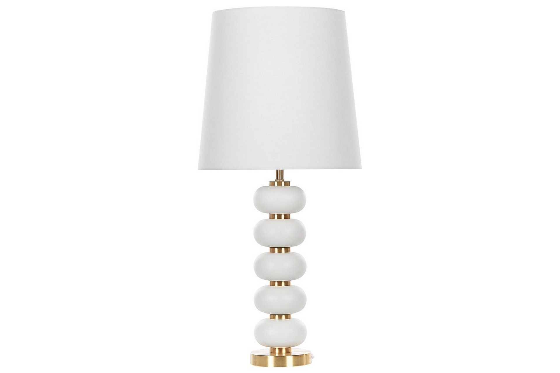 Laros Bordslampa 80 cm E27 - Vit/Guld