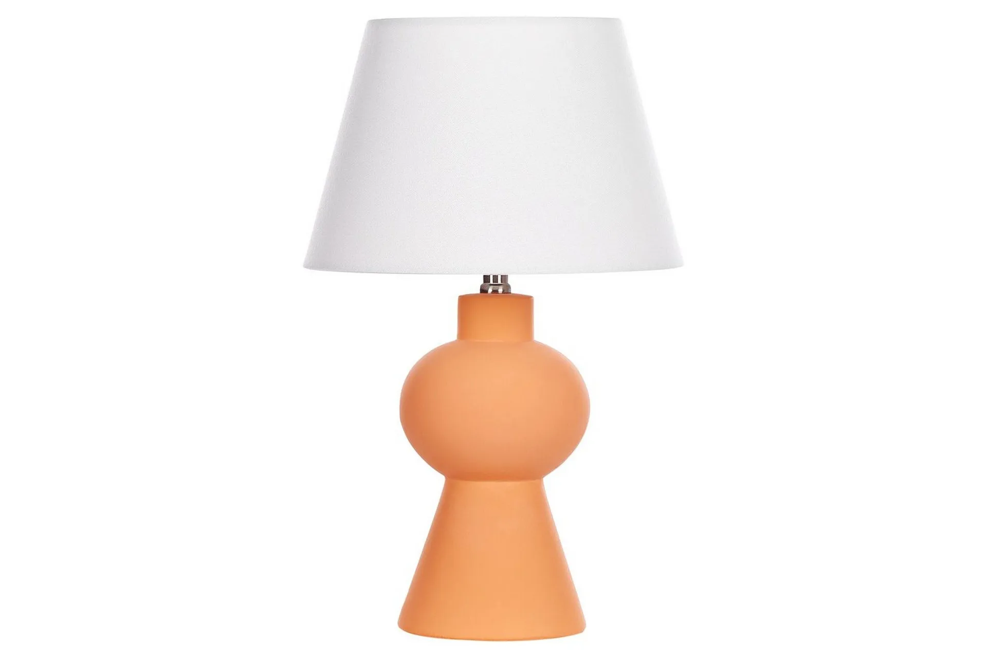 Lemiros Bordslampa 48 cm E27 - Orange/Vit