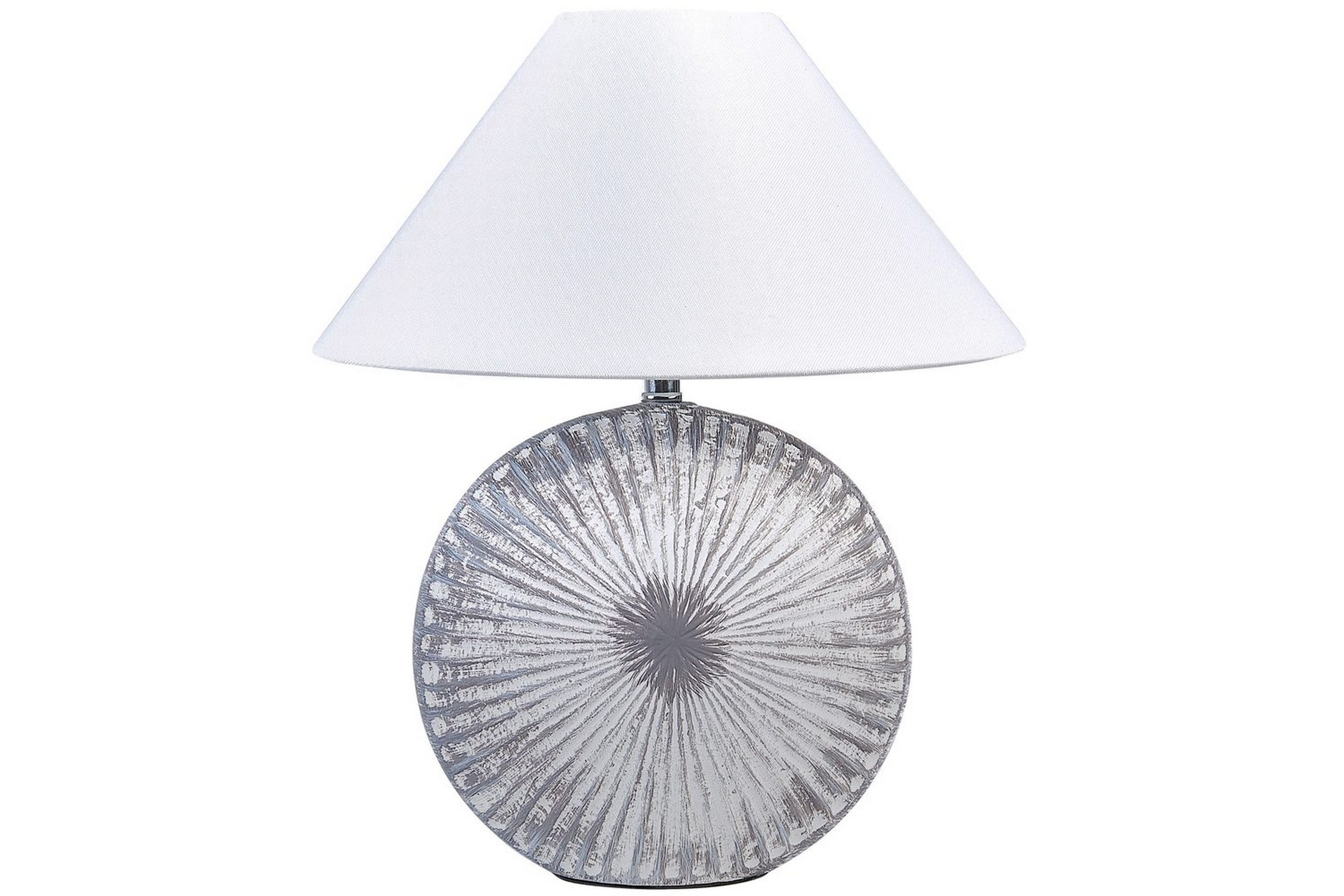 Lunis Bordslampa 38 cm E14 Transparent/Vit