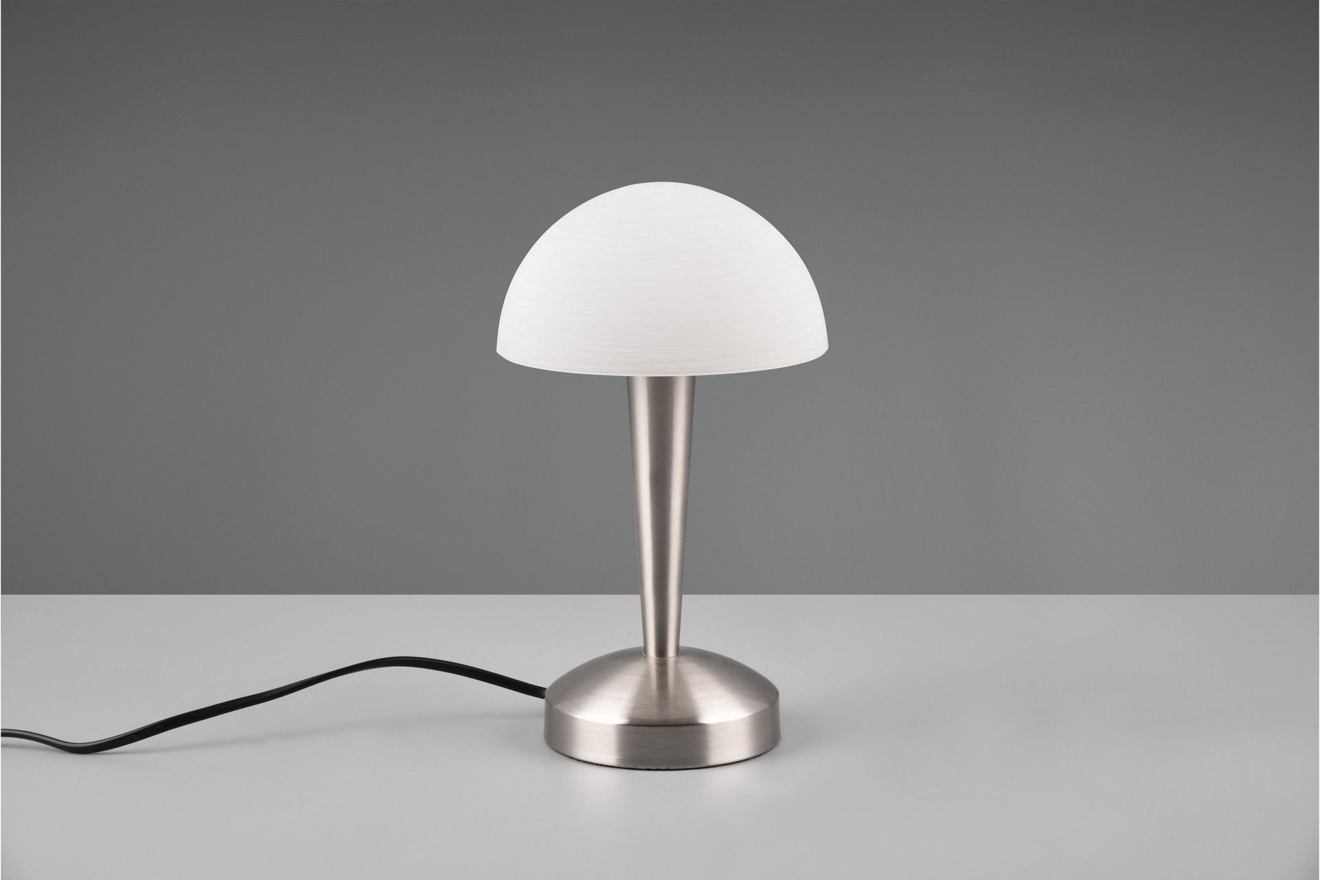 Canaria Bordslampa E14 (inkl.) borstad st&aring;l - St&aring;l