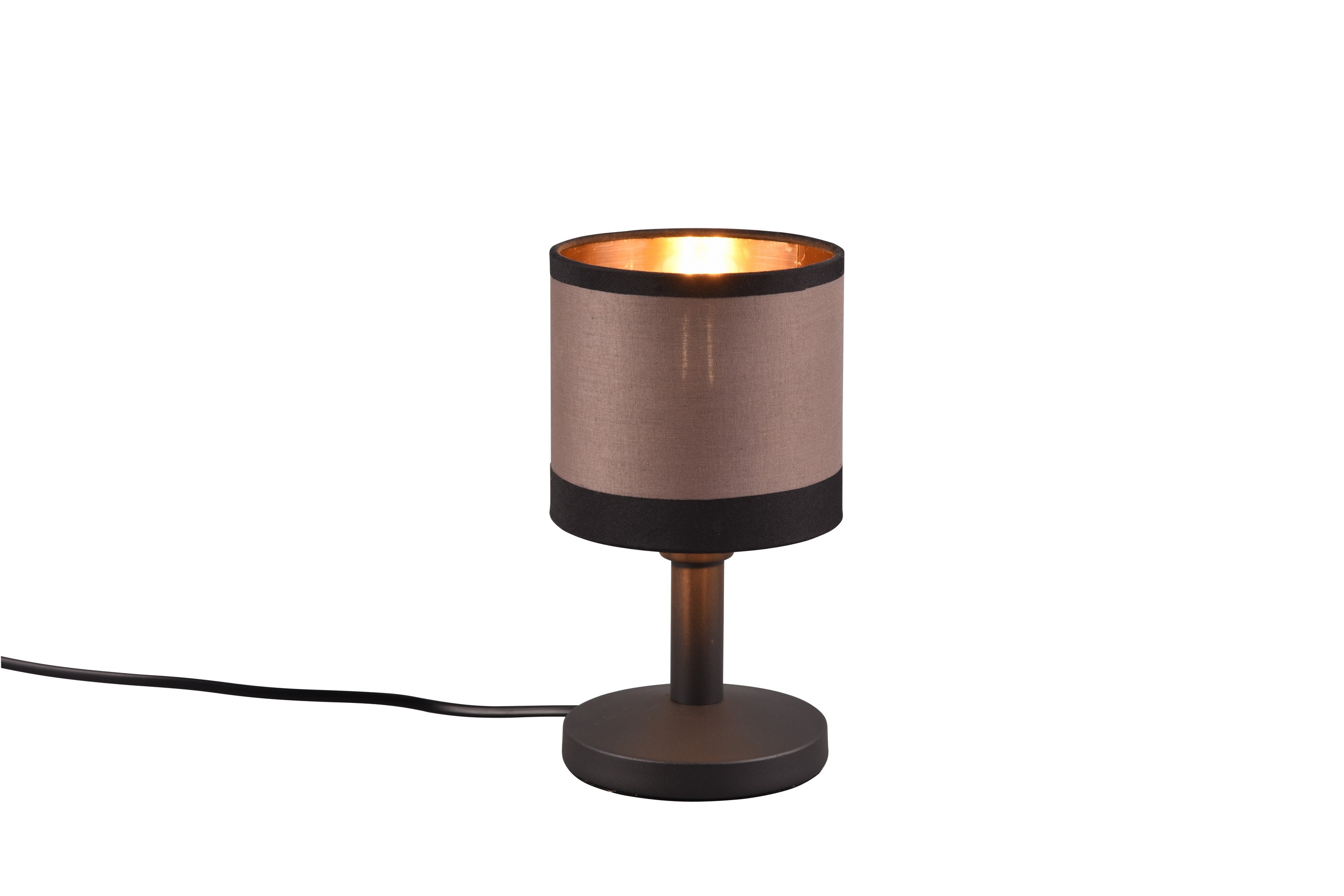 Davos bordslampa E14 mattsvart/greige Matt svart/Greige