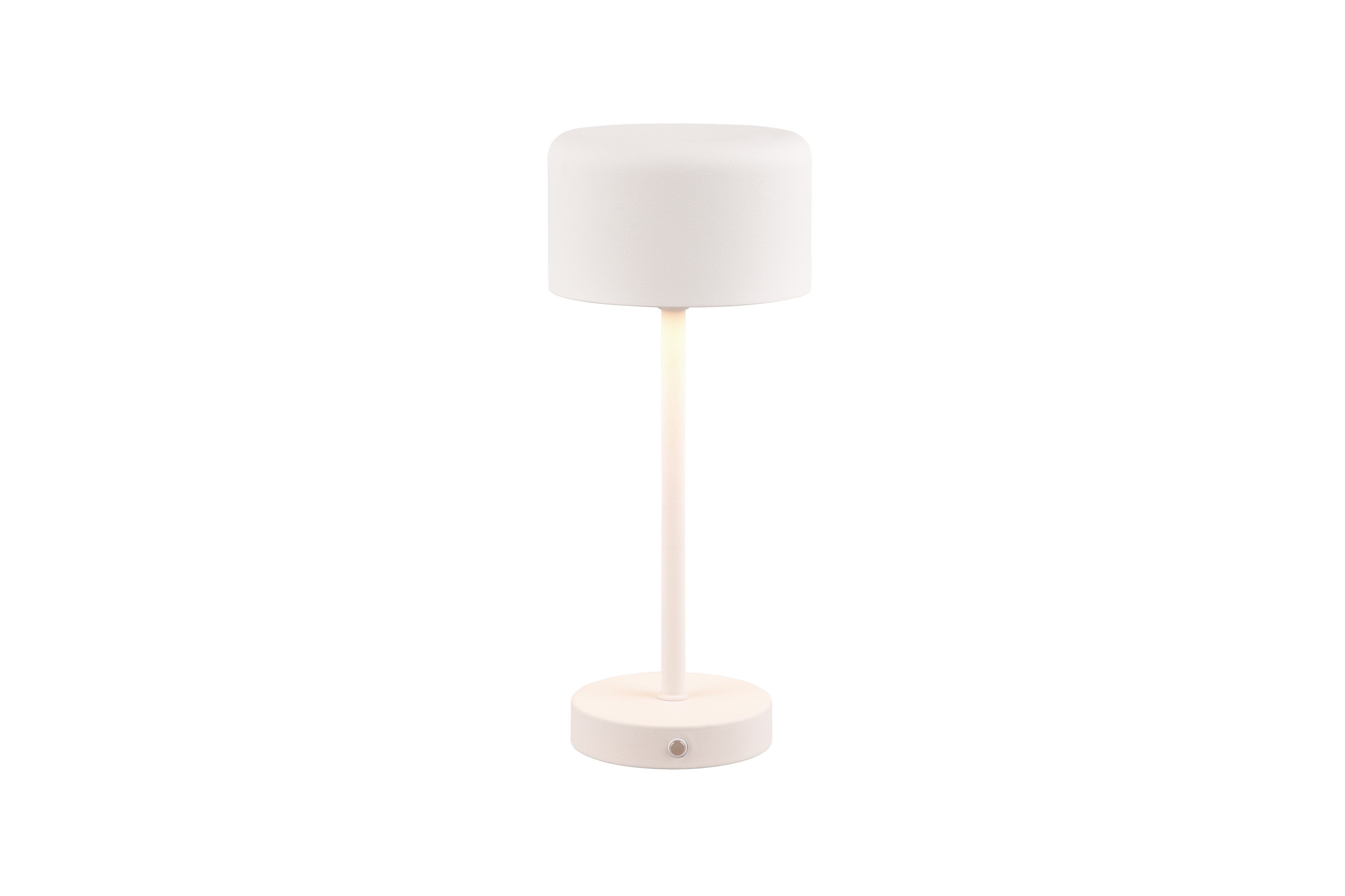 Jeff LED bordslampa mattvit uppladdningsbar Matt vit