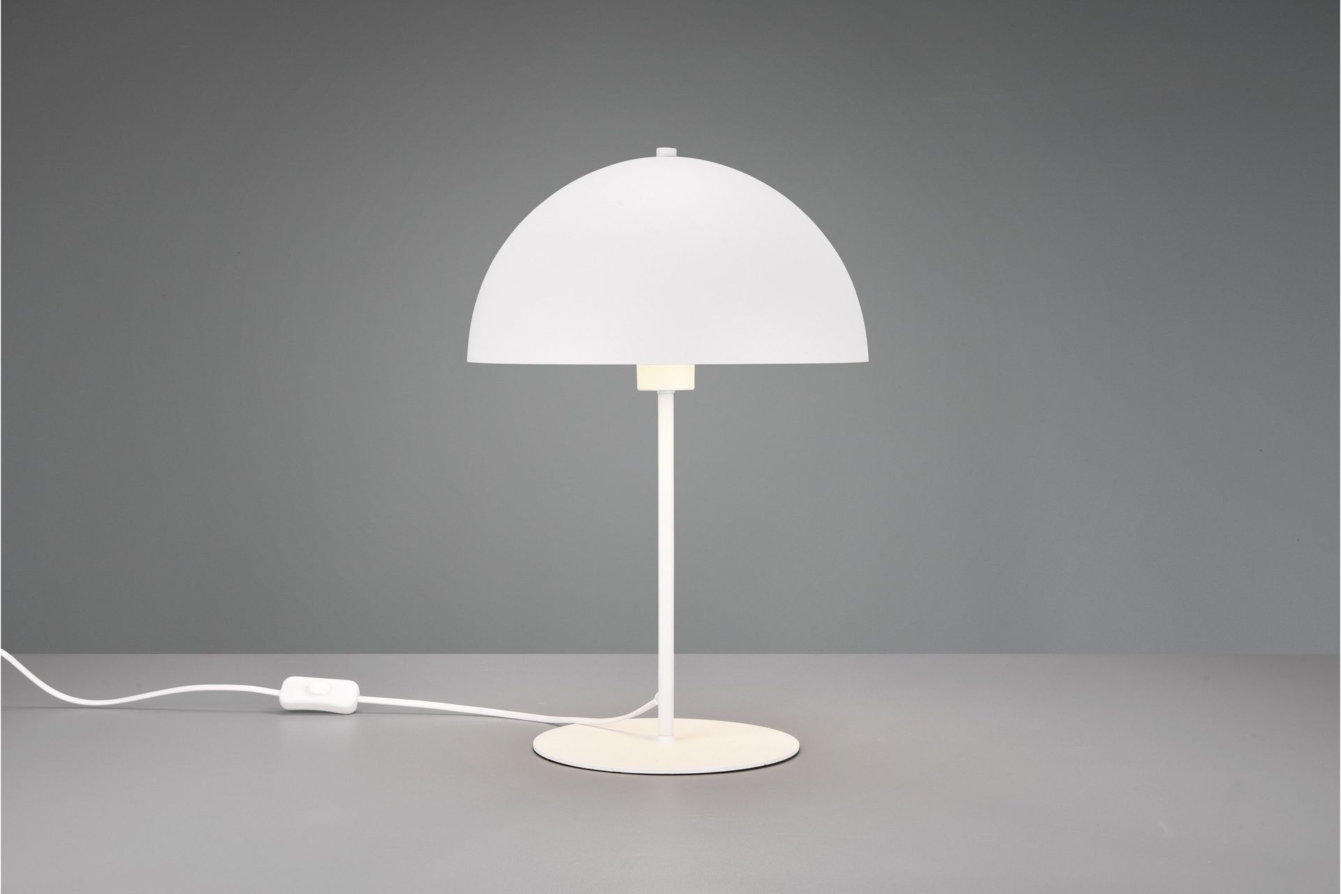 Nola Bordslampa 45 cm E27 mattvit - Matt vit