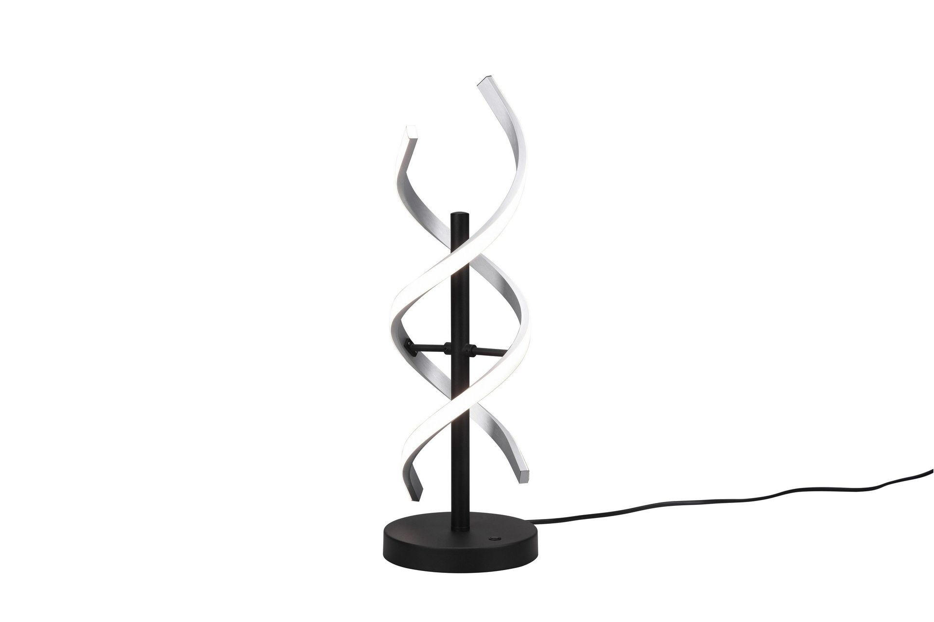 Sequence LED Bordslampa borstad aluminium/ mattsvart - Borstad aluminium/Matt svart