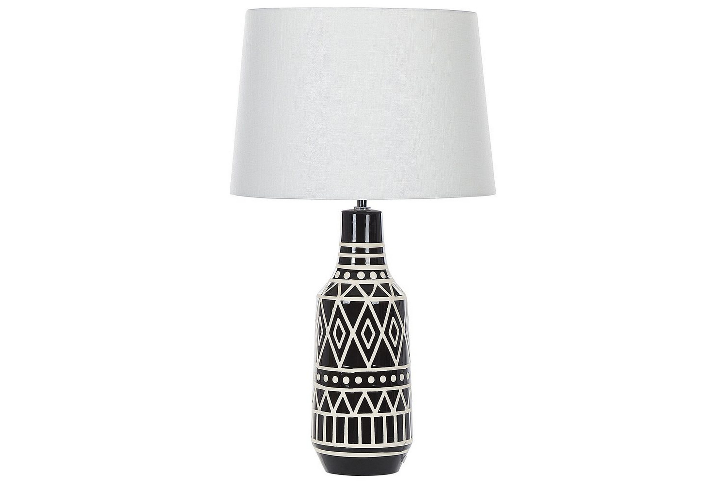 Tavolara Bordslampa 68 cm E27 Svart/Vit