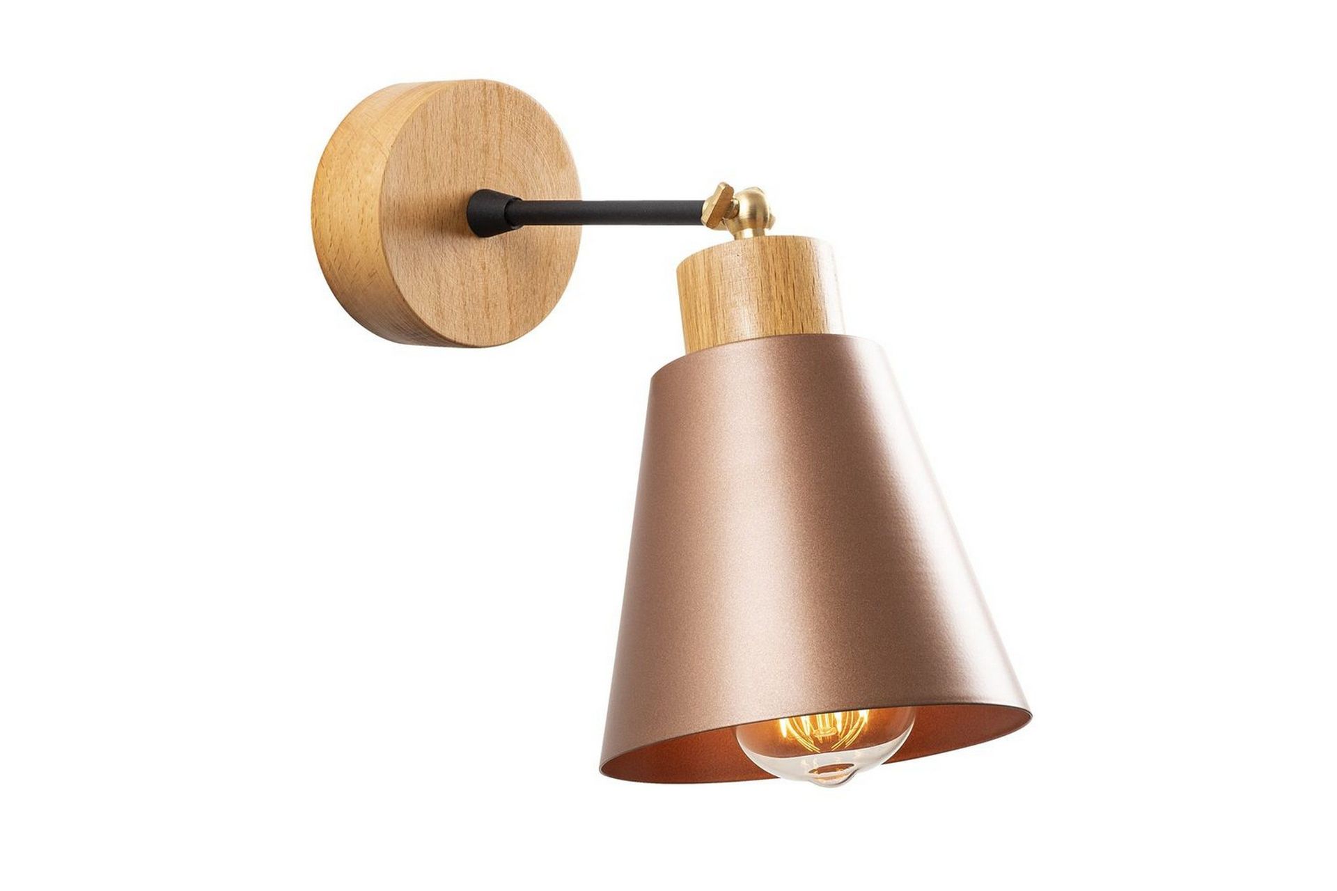 Vägglampa Sudalwani Koppar - Koppar