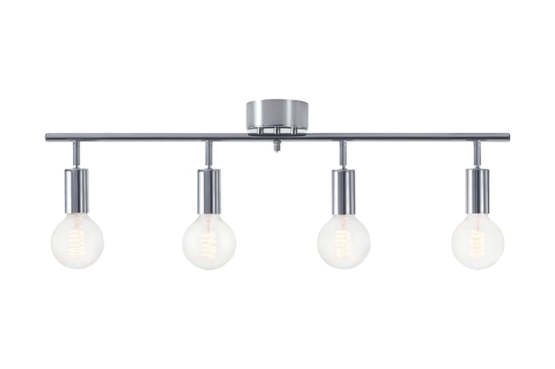 Taklampa Aten 83 cm Dimbar 4 Lampor Blank/Krom - Hall lampa - Taklampa & takbelysning - Fönsterlampa - Pendellampa & hänglampa - Kökslampa & taklampa kök - Taklampa vardagsrum - Fönsterlampa hängande - Taklampa sovrum