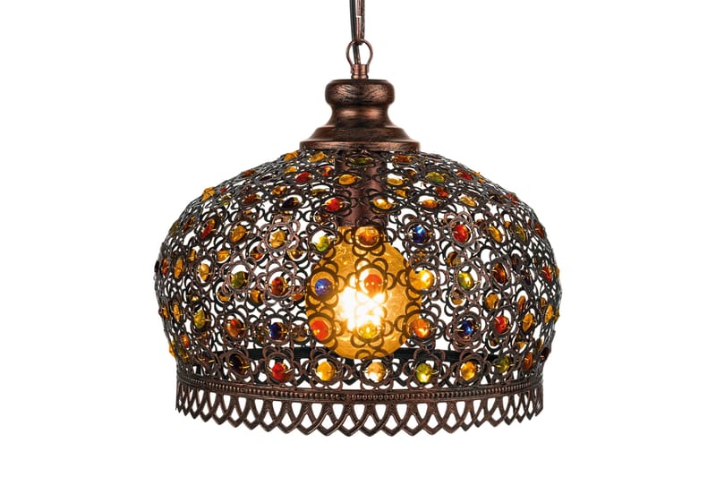 Taklampa Jadida 33 cm Koppar/Antik - Taklampa & takbelysning - Fönsterlampa - Hall lampa - Pendellampa & hänglampa - Kökslampa & taklampa kök - Taklampa vardagsrum - Fönsterlampa hängande - Taklampa sovrum