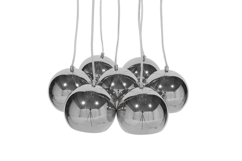 Taklampa Olza 14 cm - Silver - Taklampa & takbelysning - Fönsterlampa - Hall lampa - Pendellampa & hänglampa - Kökslampa & taklampa kök - Taklampa vardagsrum - Fönsterlampa hängande - Taklampa sovrum