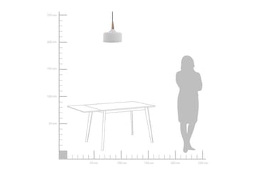 Burano Taklampa 24 cm - Vit - Belysning - Lampor & belysning inomhus - Sovrumslampa - Taklampa sovrum