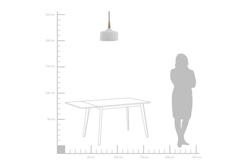 Burano Taklampa 24 cm - Vit - Belysning - Lampor & belysning inomhus - Sovrumslampa - Taklampa sovrum