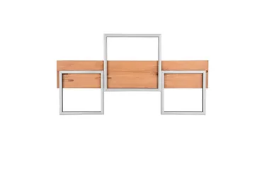 Harper LED Plafond 65 cm mattsvart/ trä - Trä - Belysning - Lampor & belysning inomhus - Sovrumslampa - Taklampa sovrum