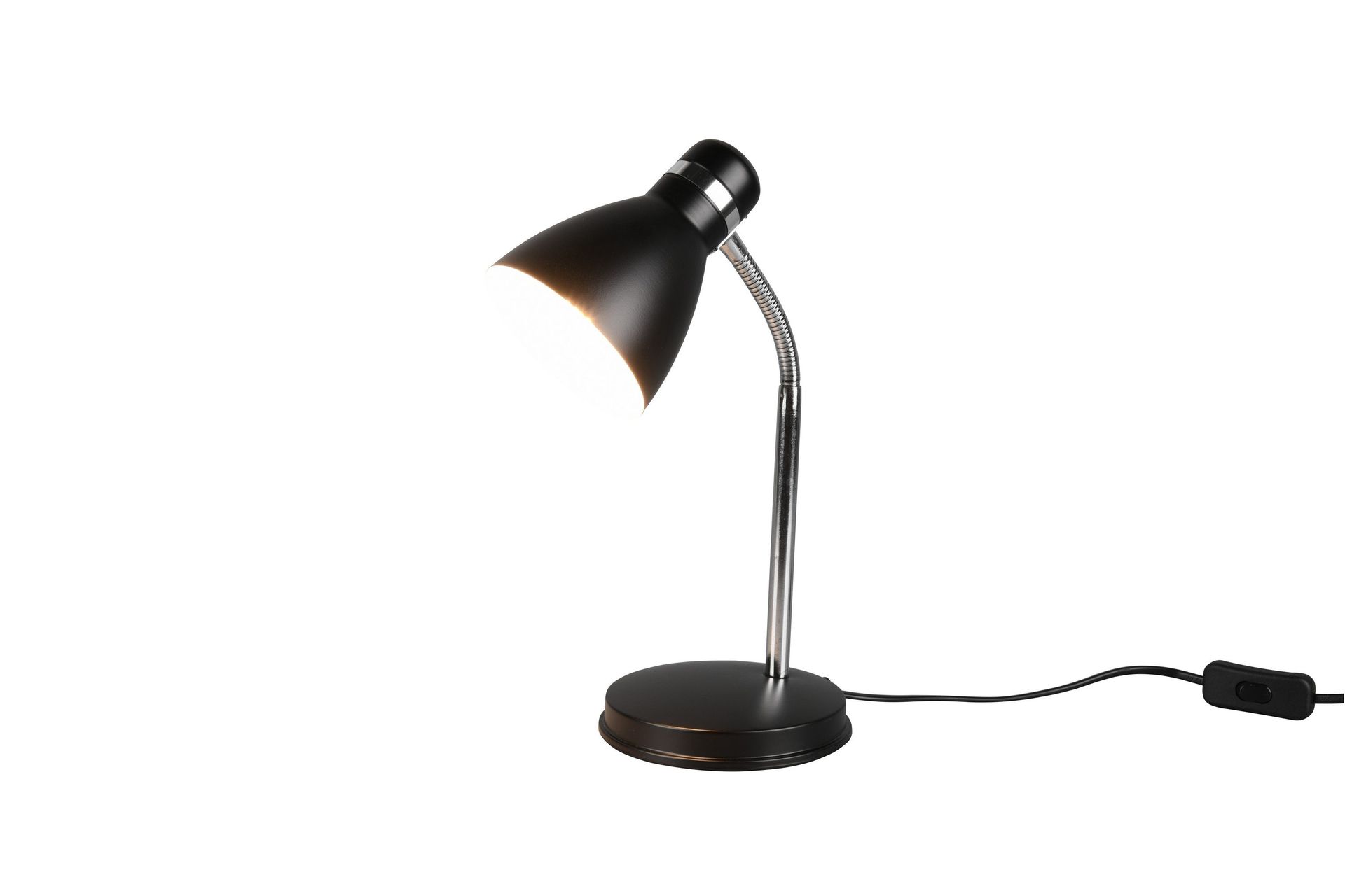 Harvey Bordslampa E27 mattsvart - Matt svart