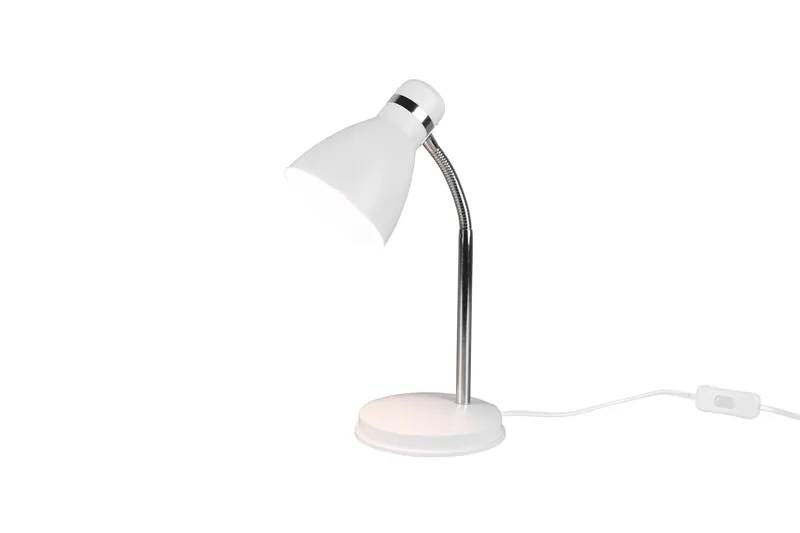 Harvey Bordslampa E27 mattvit, Matt vit