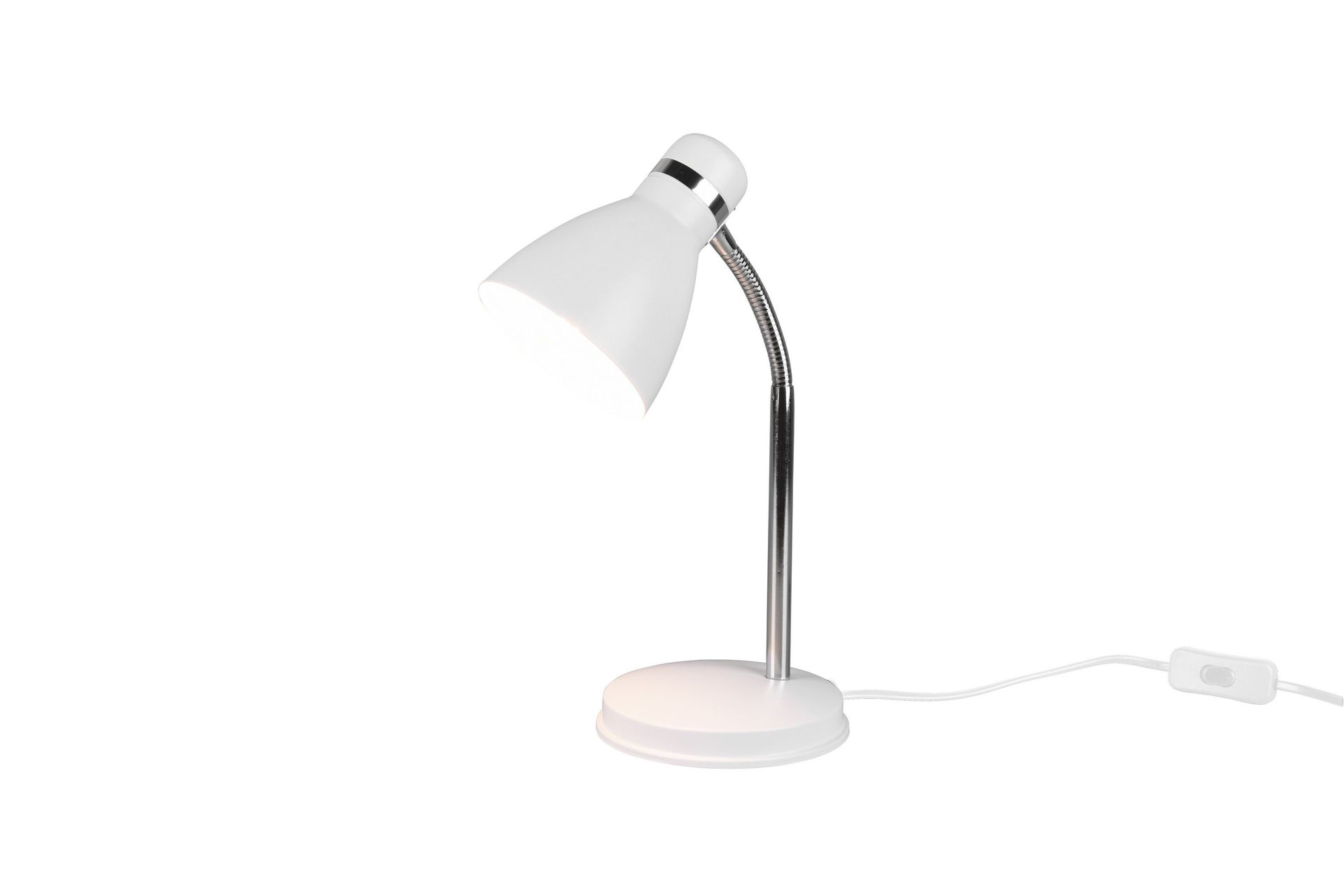 Harvey Bordslampa E27 mattvit - Matt vit