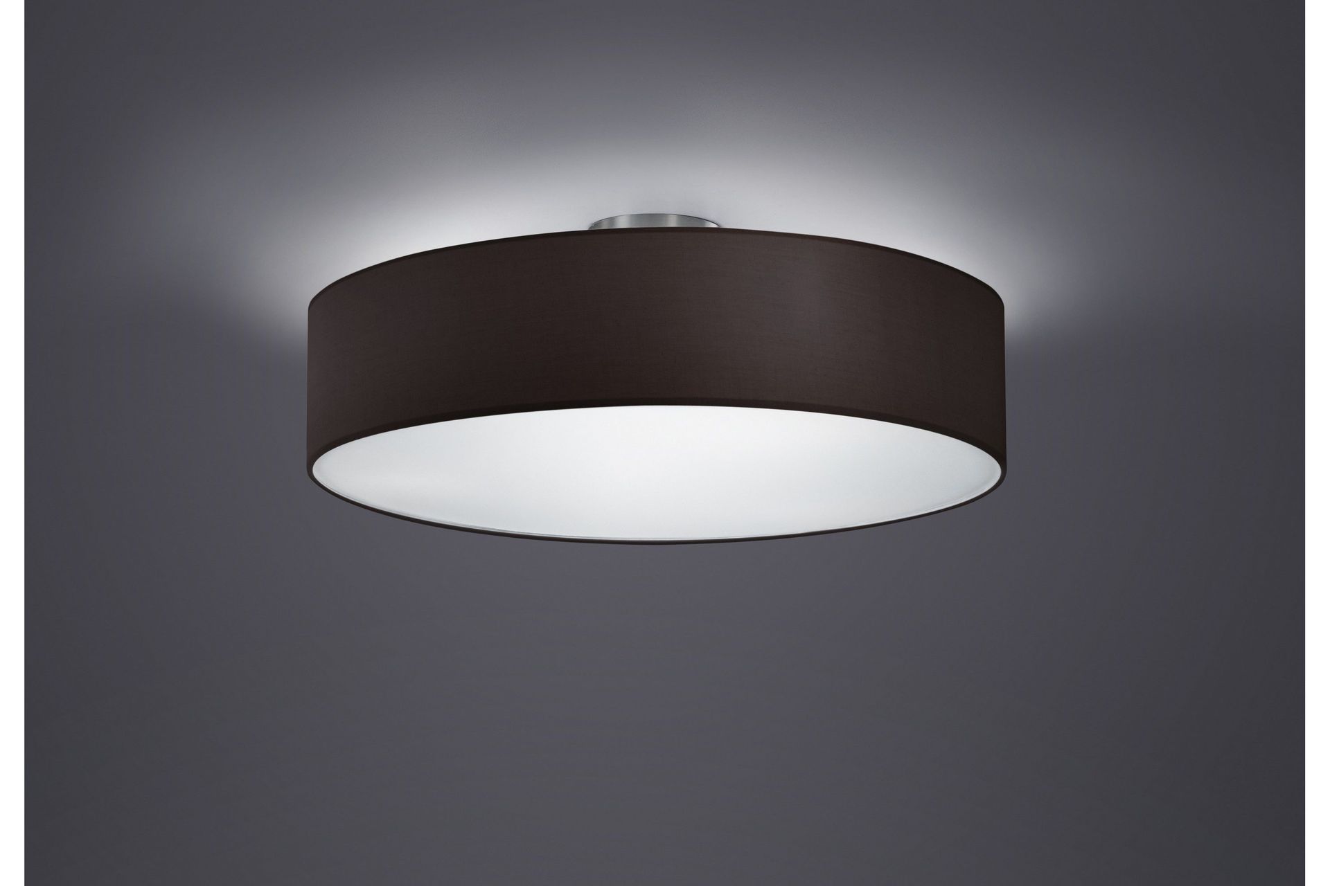 Hotel Plafond 50cm 3L E27 svart - Svart