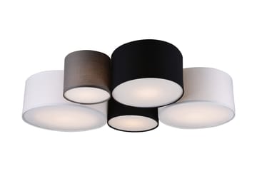 Hotel Plafond 5L E27 flerfärgad - Flerfärgad - Belysning - Lampor & belysning inomhus - Sovrumslampa - Taklampa sovrum