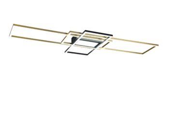 Irvine LED Plafond mattmässing/ mattsvart - Matt svart - Belysning - Lampor & belysning inomhus - Sovrumslampa - Taklampa sovrum