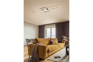 Irvine LED Plafond mattmässing/ mattsvart - Matt svart - Belysning - Lampor & belysning inomhus - Sovrumslampa - Taklampa sovrum