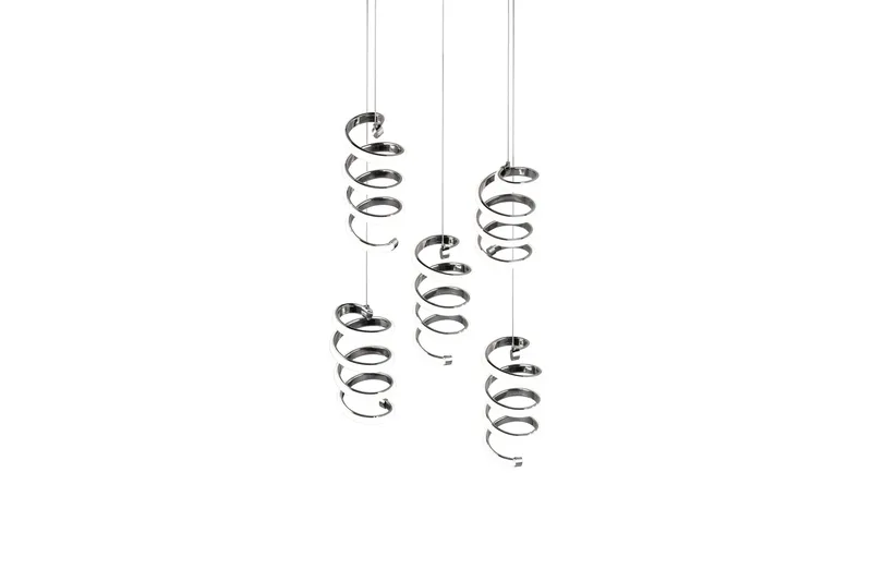 Laola LED Taklampa 5L krom 4000K - Krom - Belysning - Lampor & belysning inomhus - Sovrumslampa - Taklampa sovrum