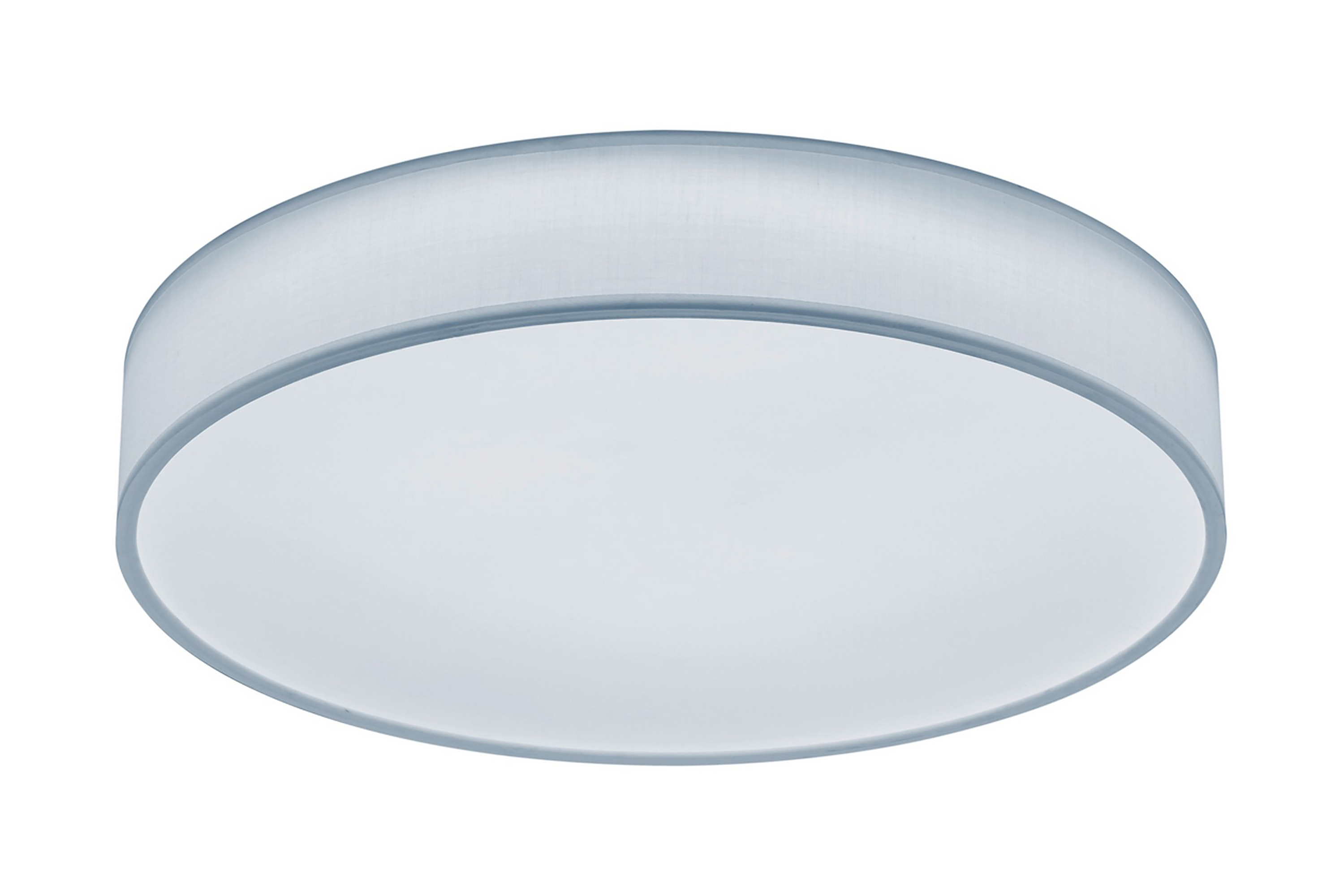 Lugano LED plafond 60cm vit Vit
