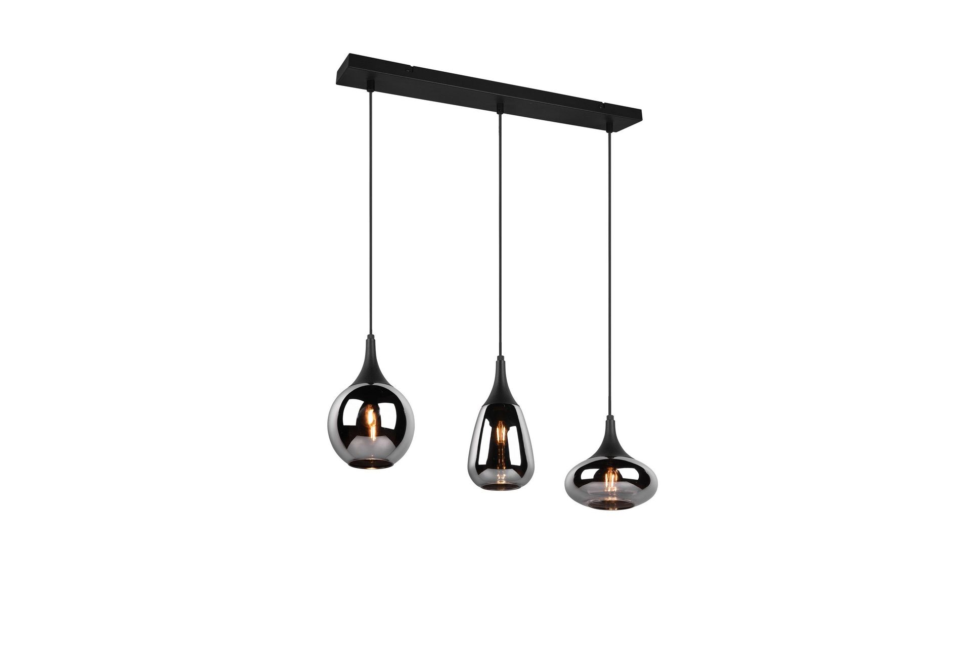 Lumina Taklampa 3L E14 mattsvart - Matt svart