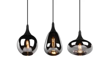 Lumina Taklampa 3L E14 mattsvart - Matt svart - Belysning - Lampor & belysning inomhus - Sovrumslampa - Taklampa sovrum