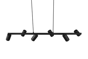 Marley Taklampa 115cm 6L 6xGU10 mattsvart - Matt svart - Belysning - Lampor & belysning inomhus - Sovrumslampa - Taklampa sovrum