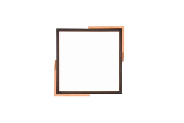 Meta LED Plafond mattsvart/ trä - Matt svart/Trä - Belysning - Lampor & belysning inomhus - Sovrumslampa - Taklampa sovrum